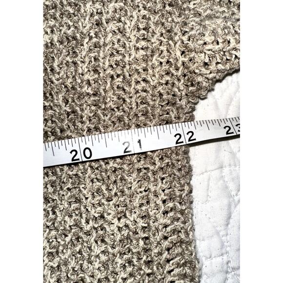 Eileen Fisher Womens Size Small Wheat Organic Cotton Patch Pocket Long Cardigan - Picture 9 of 11